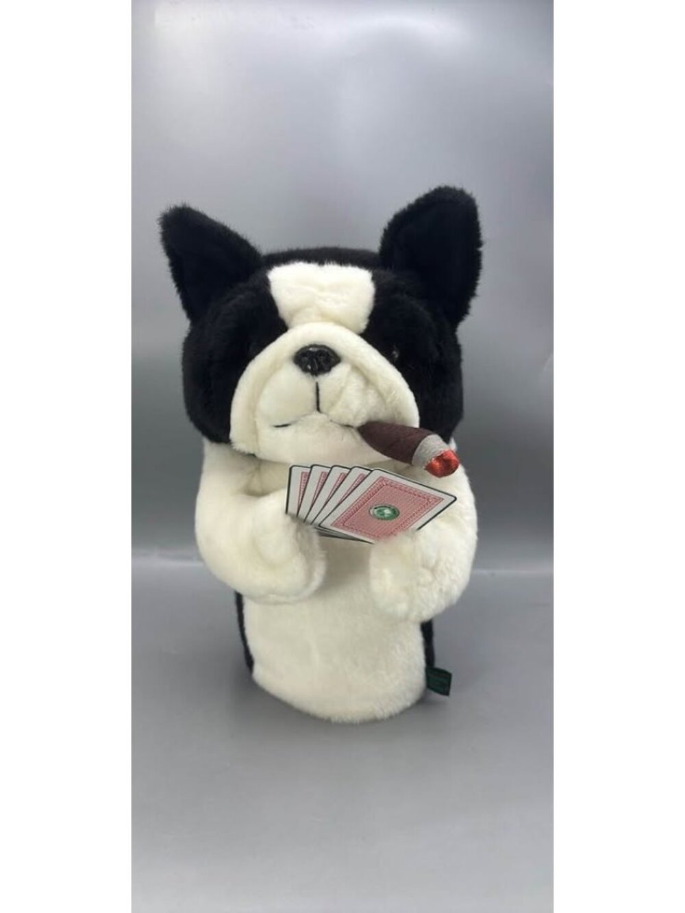 Winning Edge Designs Boston Terrier Poker Dog Golf Head Cover